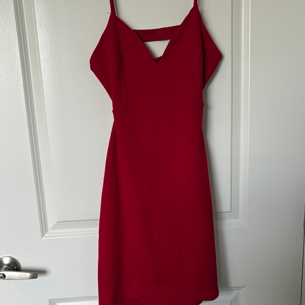 Windsor Vibrant Red Mini Dress